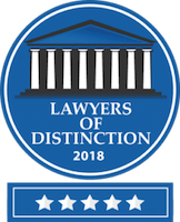 Lawyers of Distinction Badge